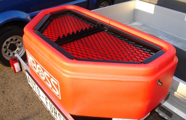 THE BOSS TGS600 tailgate spreader control panel